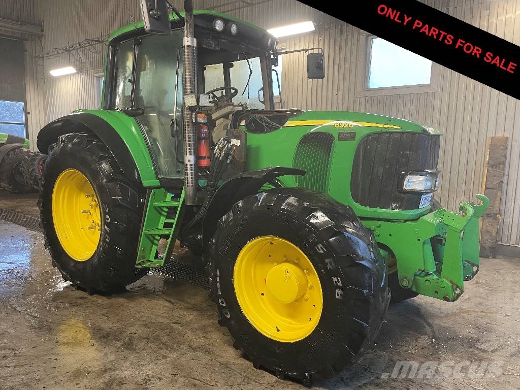 John Deere 6920 Dismantled: only parts Tractores