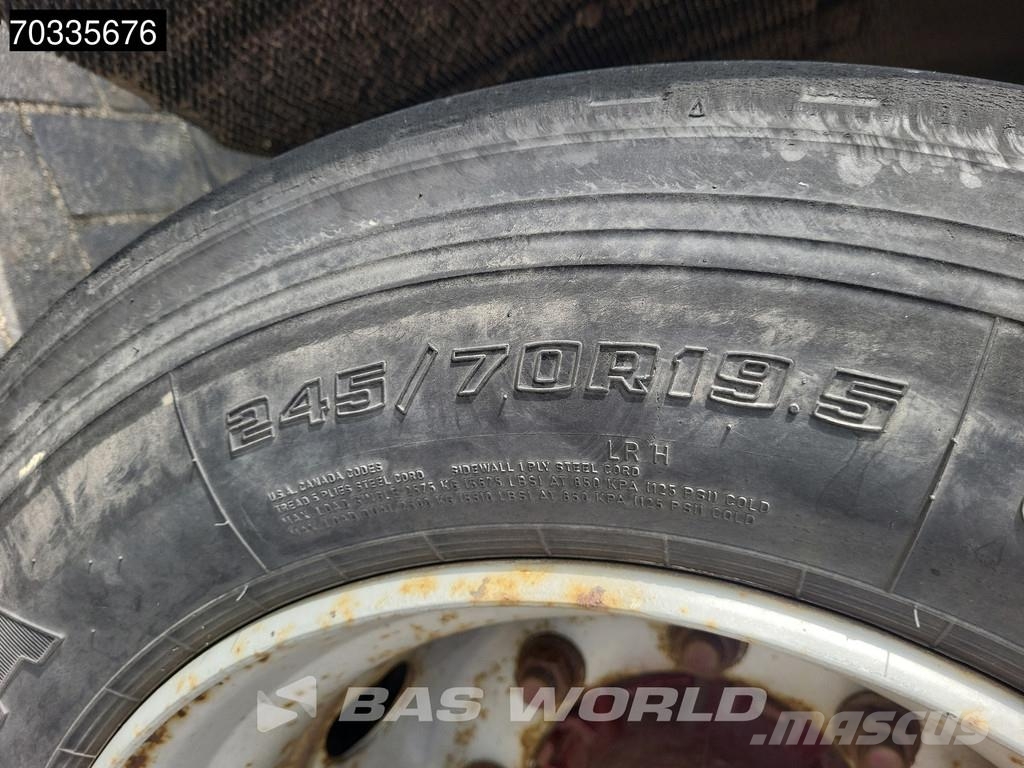 Fliegl SDS 400 Wheeled Steering Axle APK 12/26 Tentinės puspriekabės