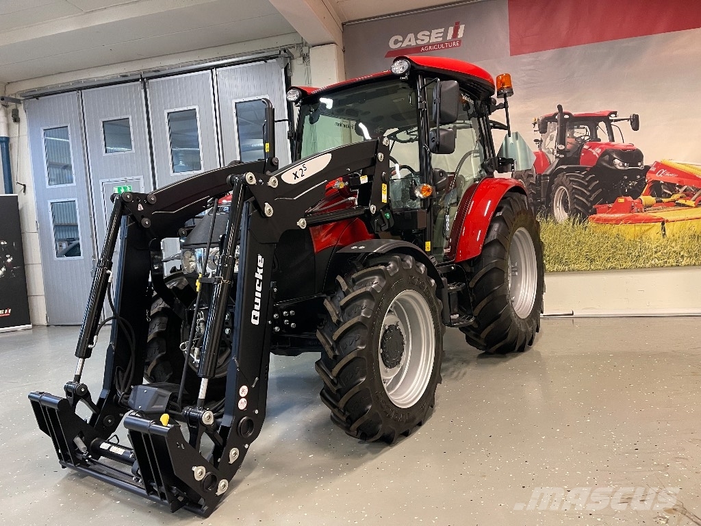 Case IH Farmall 75 A, Quicke X2S Omg.lev! الجرارات