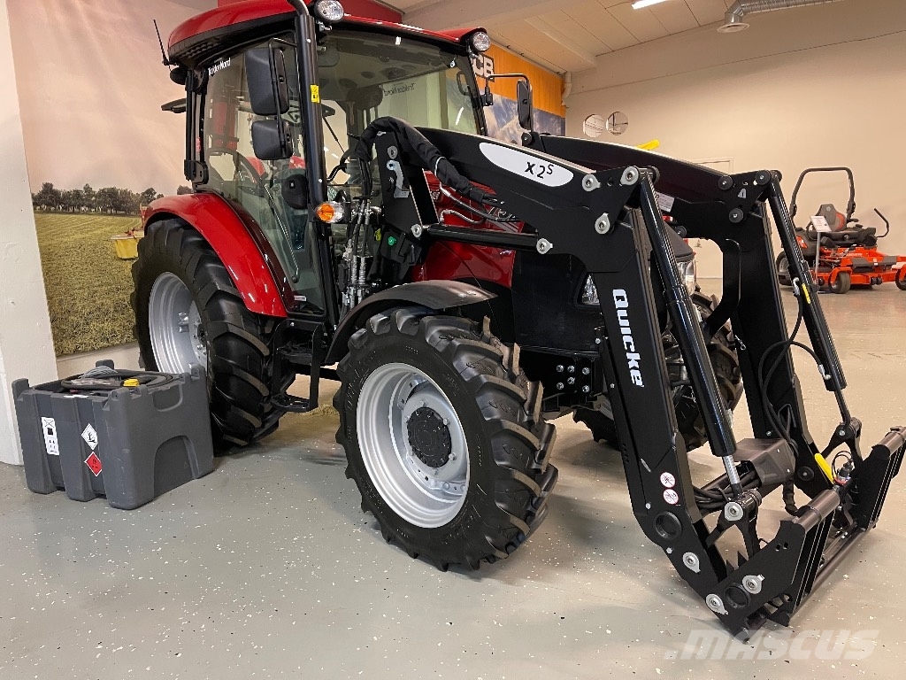Case IH Farmall 75 A, Quicke X2S Omg.lev! الجرارات