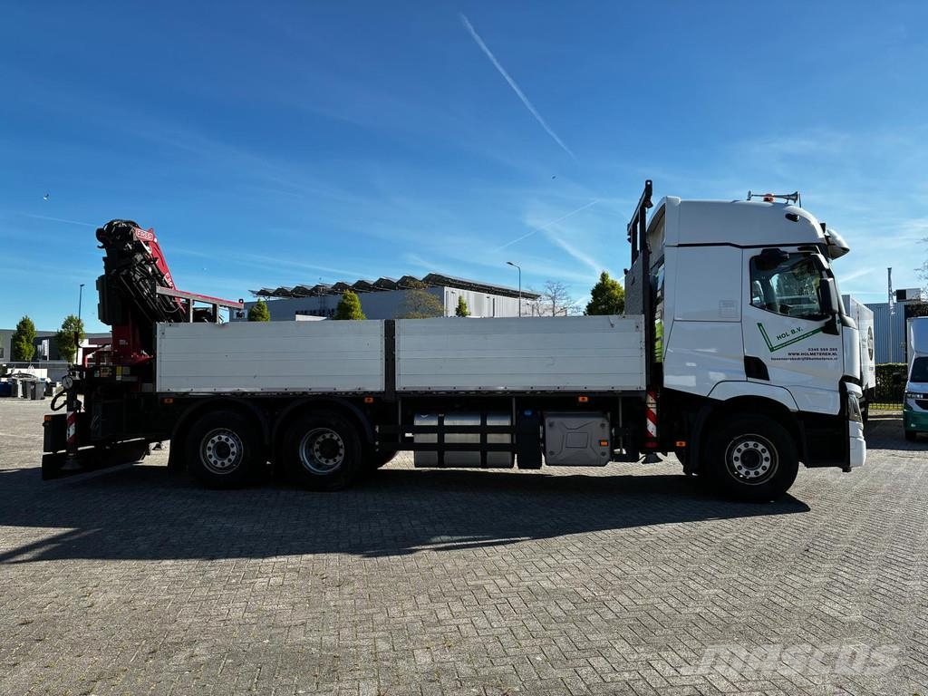 Renault C 460 P 6X2, Euro 6, Fassi F365 RA 2.28 KRAAN Mobiilinosturit