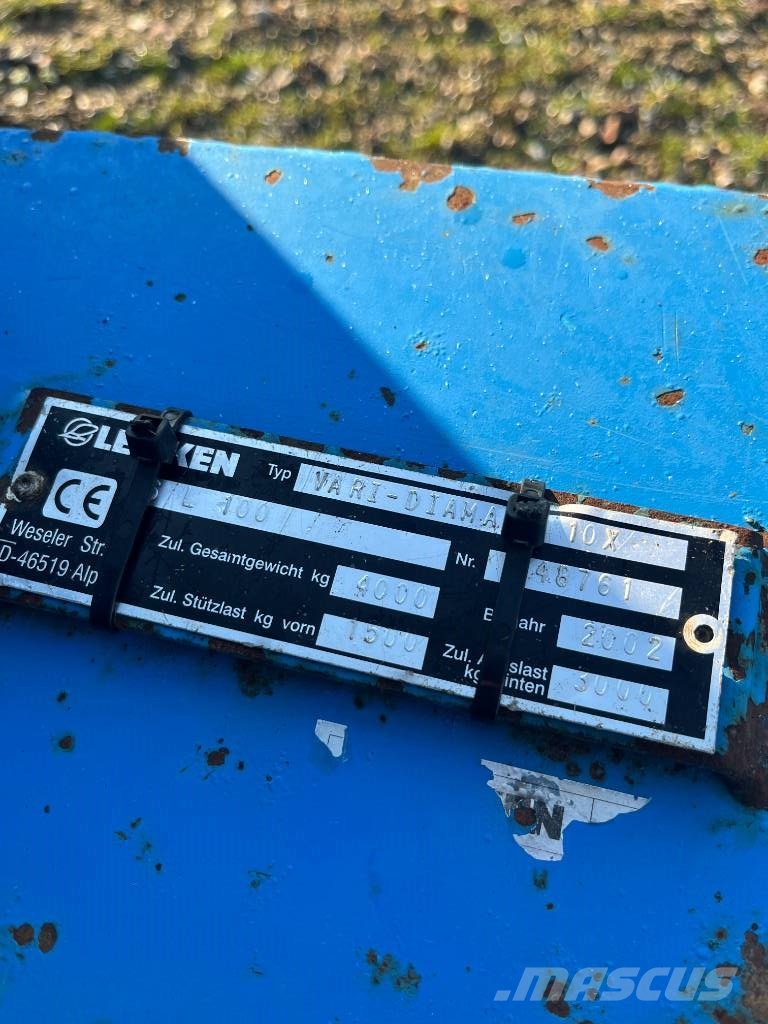 Lemken Varie diamant 10X 6 furet halvbugseret vendeplov Реверсивни плугове