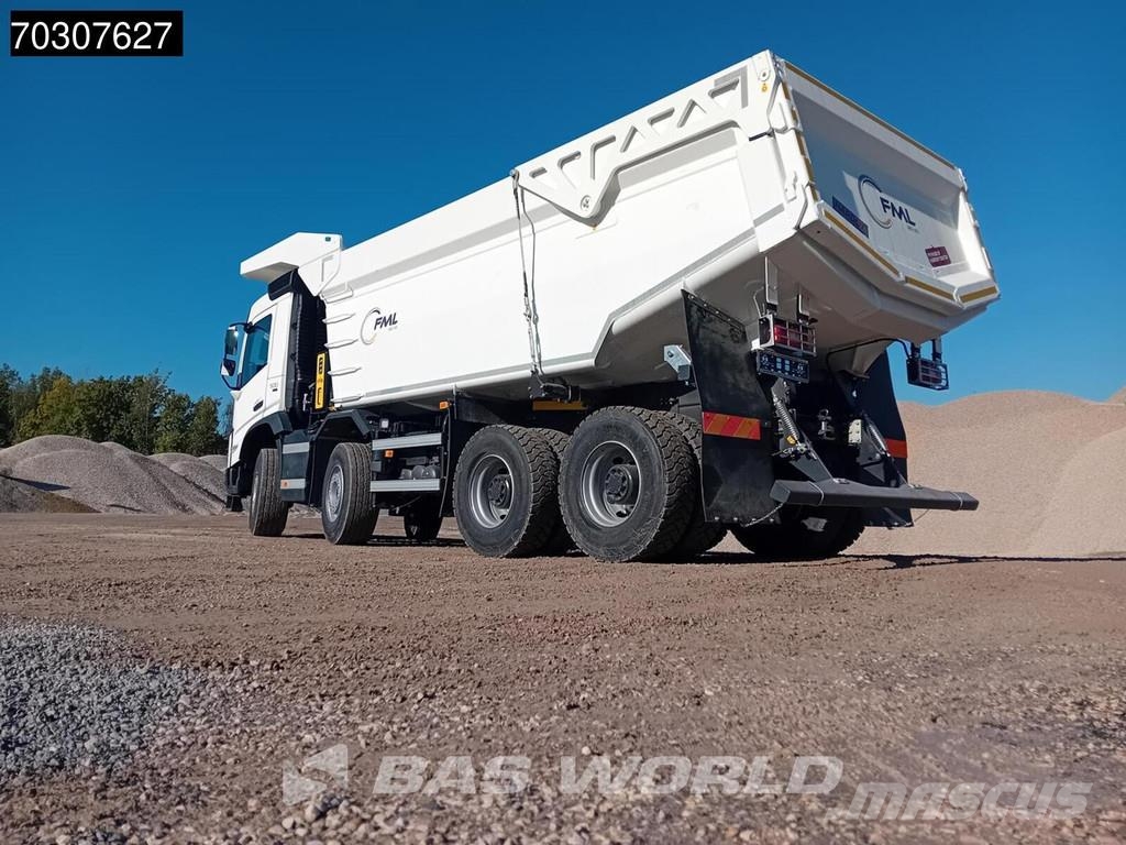 Volvo FMX 500 FMX 8X4 22m3 Mining tipper 52tons GVW Stee Bañeras basculantes usadas