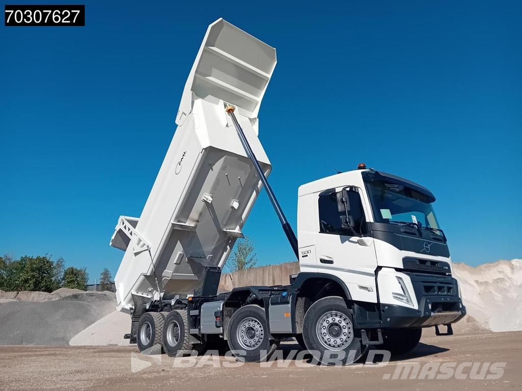 Volvo FMX 500 FMX 8X4 22m3 Mining tipper 52tons GVW Stee Bañeras basculantes usadas
