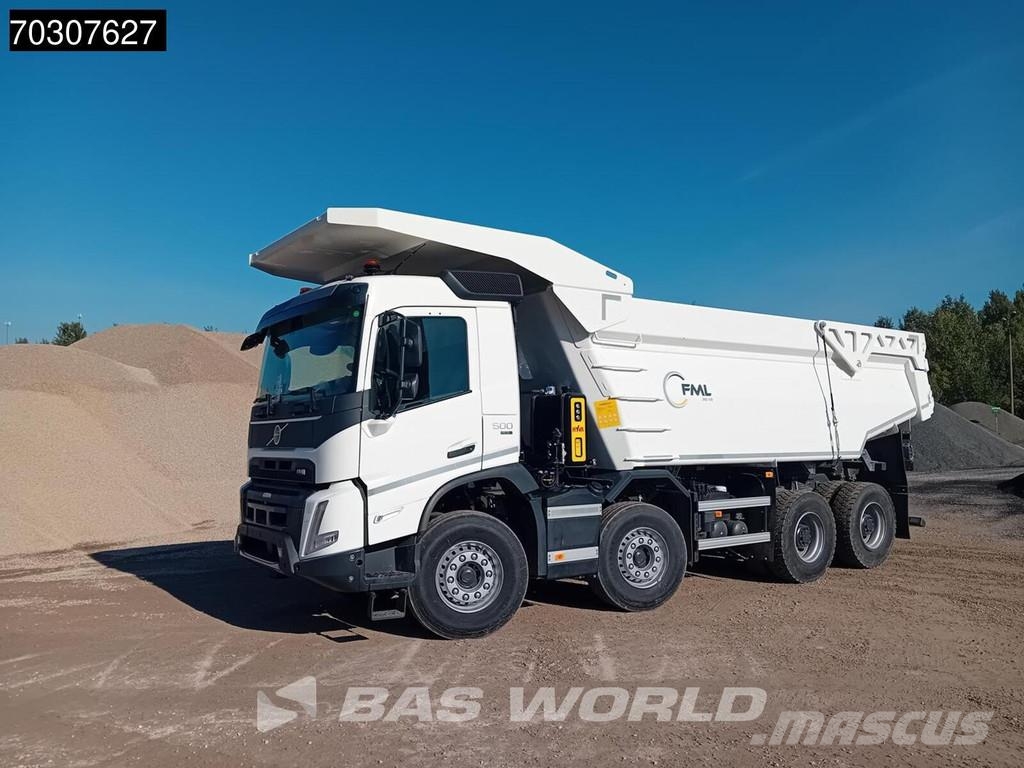 Volvo FMX 500 FMX 8X4 22m3 Mining tipper 52tons GVW Stee Bañeras basculantes usadas