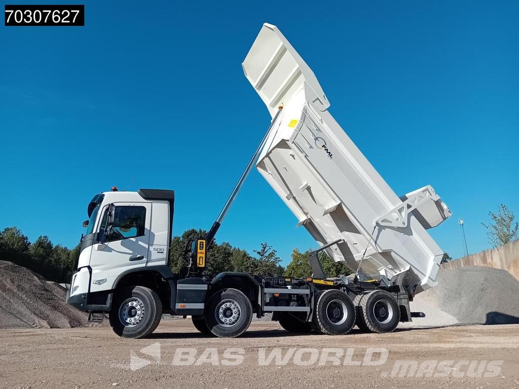 Volvo FMX 500 FMX 8X4 22m3 Mining tipper 52tons GVW Stee Bañeras basculantes usadas