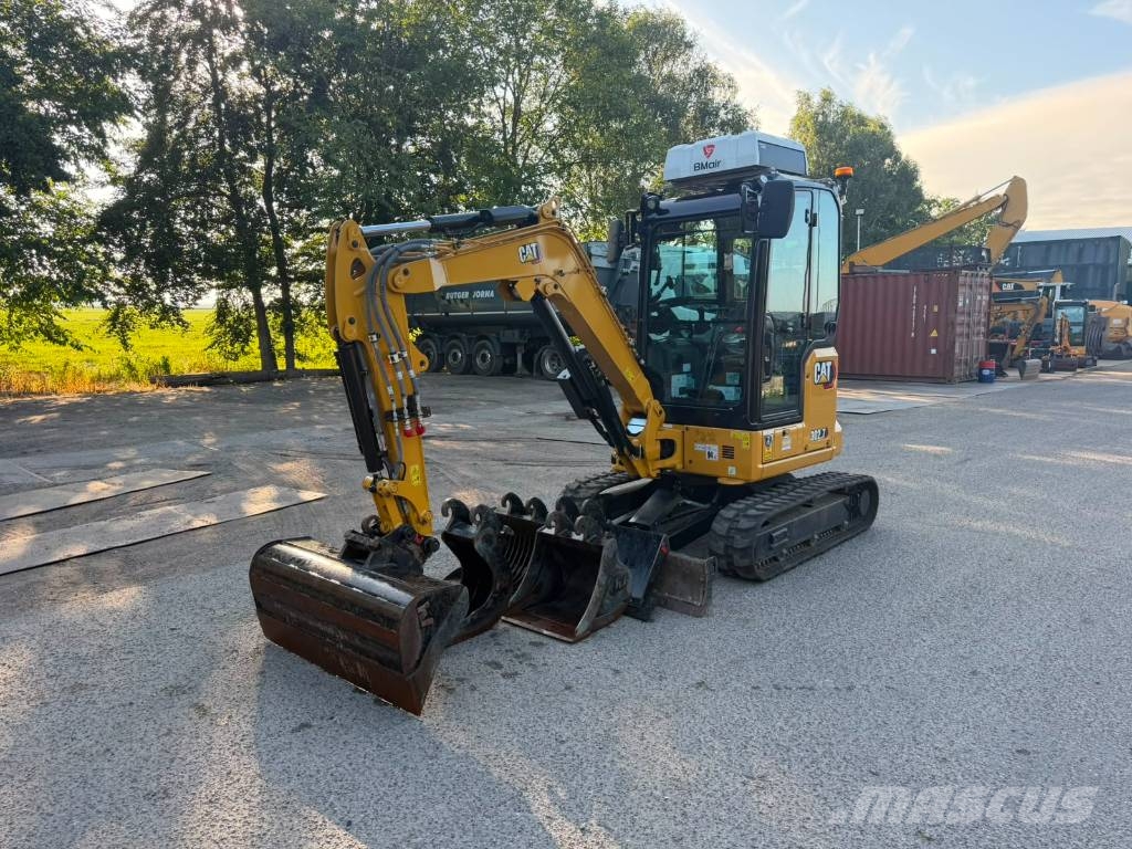 CAT 302.7 CR - pressure cabin! Mini ekskavatoriai < 7 t