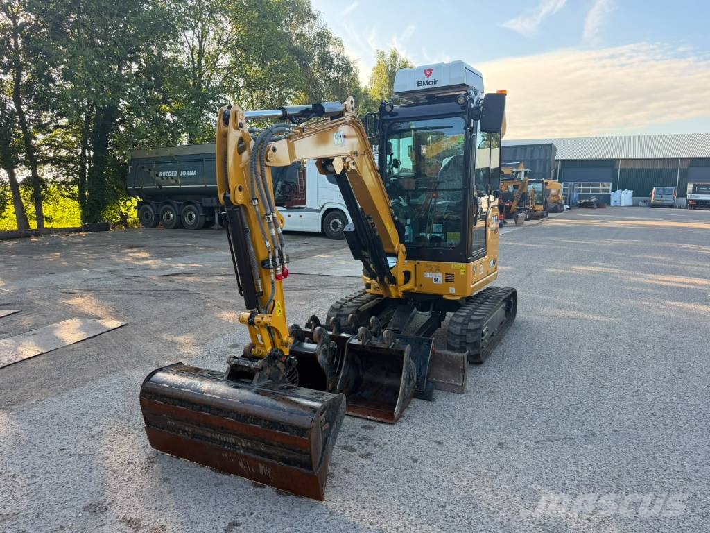 CAT 302.7 CR - pressure cabin! Mini ekskavatoriai < 7 t