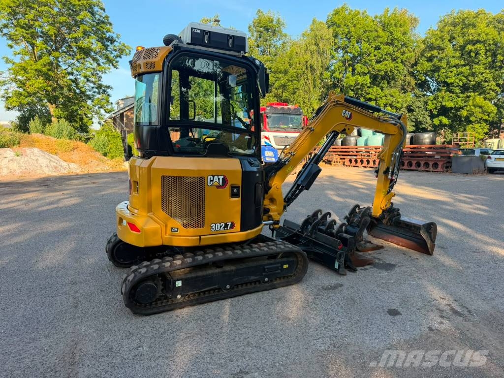 CAT 302.7 CR - pressure cabin! Mini ekskavatoriai < 7 t