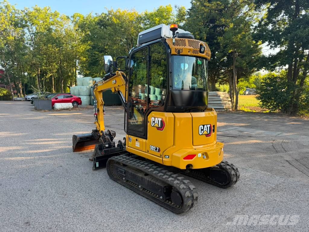 CAT 302.7 CR - pressure cabin! Mini ekskavatoriai < 7 t