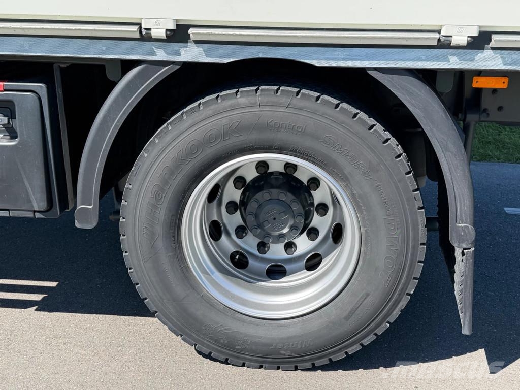 DAF CF 320 LF320.19 EURO6. OPRIJWAGEN MET SCHUIFZEILHU Oprijwagen
