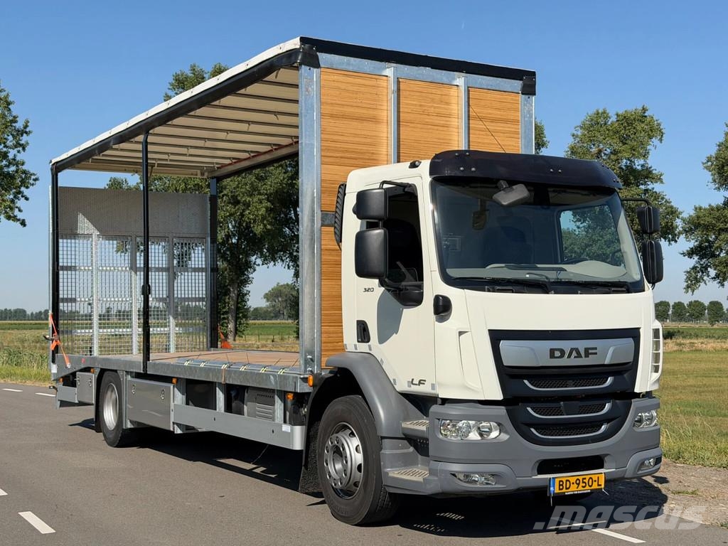 DAF CF 320 LF320.19 EURO6. OPRIJWAGEN MET SCHUIFZEILHU Oprijwagen