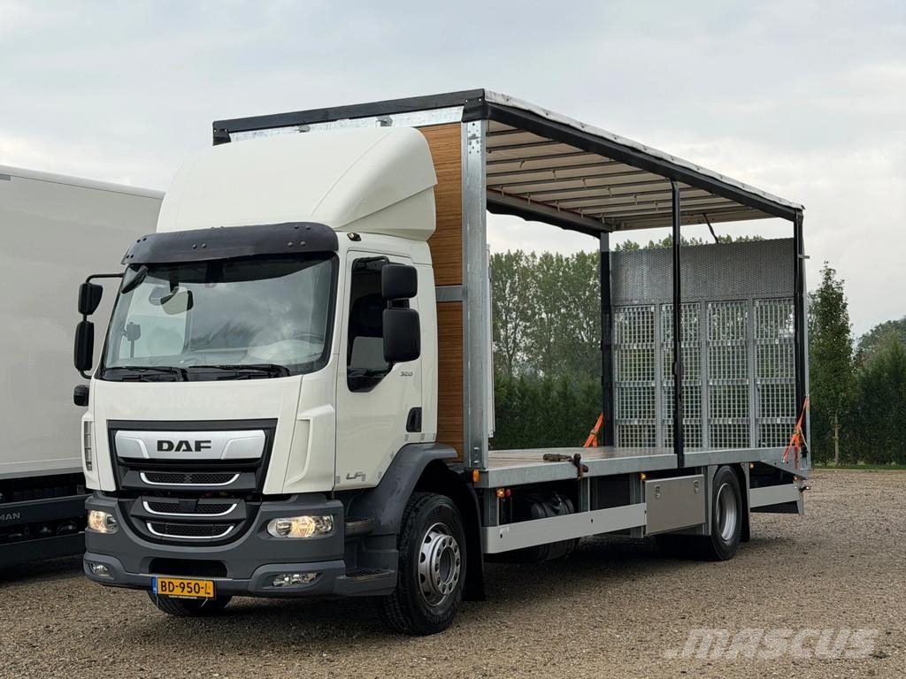 DAF CF 320 LF320.19 EURO6. OPRIJWAGEN MET SCHUIFZEILHU Oprijwagen