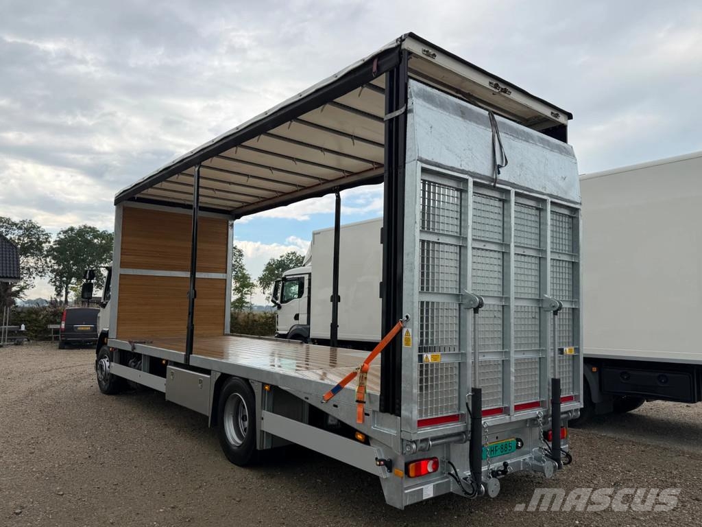 DAF CF 320 LF320.19 EURO6. OPRIJWAGEN MET SCHUIFZEILHU Oprijwagen