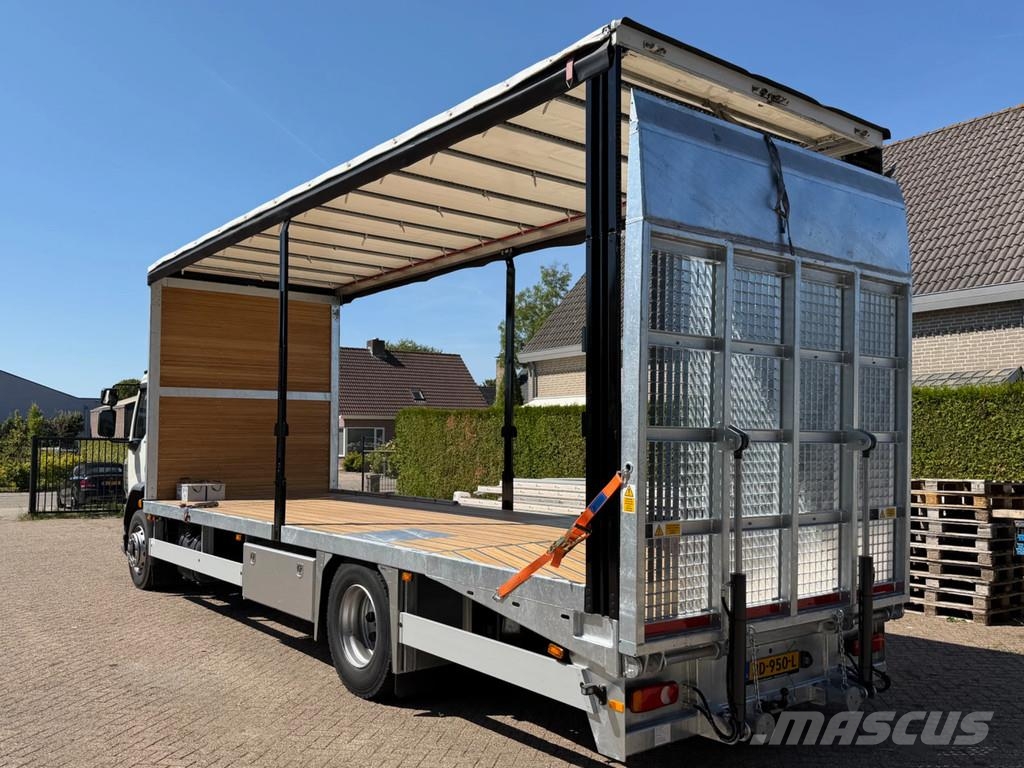 DAF CF 320 LF320.19 EURO6. OPRIJWAGEN MET SCHUIFZEILHU Oprijwagen
