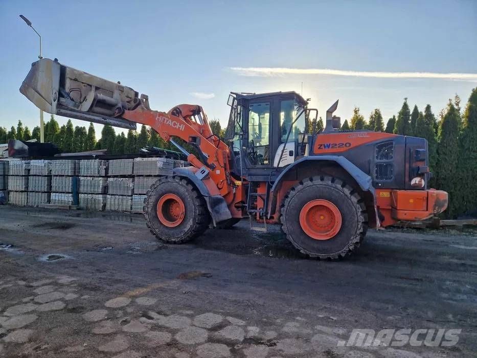 Ładowarka Hitachi ZW220-5B LongLift, Wysoki Wysyp, Radlader