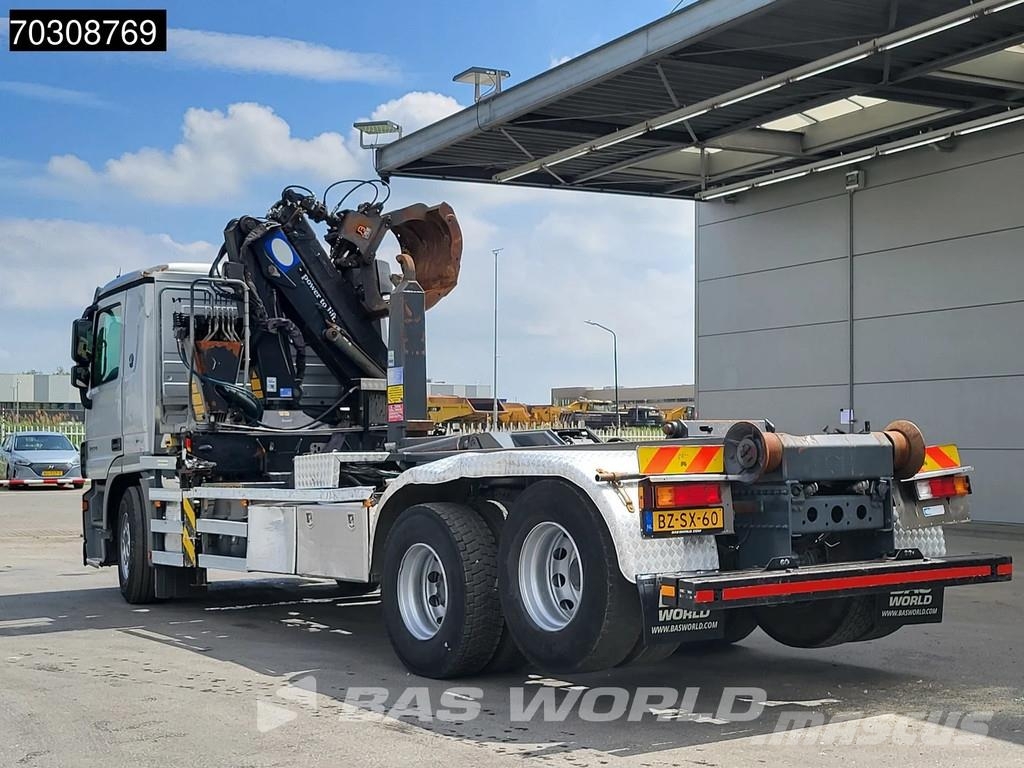 Mercedes-Benz Actros 2532 6X2 NL-Truck HMF 1643 Z2 Crane Kran 21 吊鉤式起重車