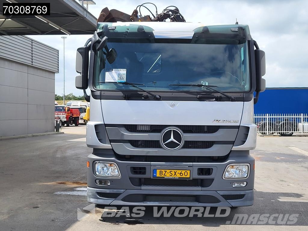 Mercedes-Benz Actros 2532 6X2 NL-Truck HMF 1643 Z2 Crane Kran 21 吊鉤式起重車