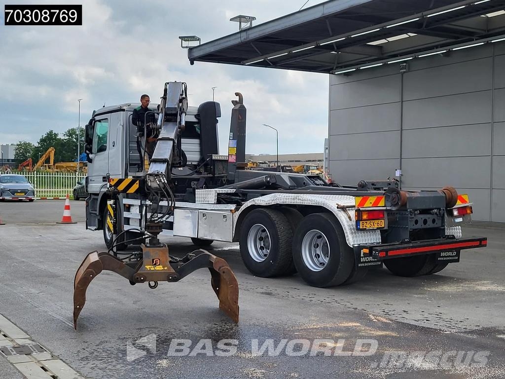 Mercedes-Benz Actros 2532 6X2 NL-Truck HMF 1643 Z2 Crane Kran 21 Camiones elevadores de gancho