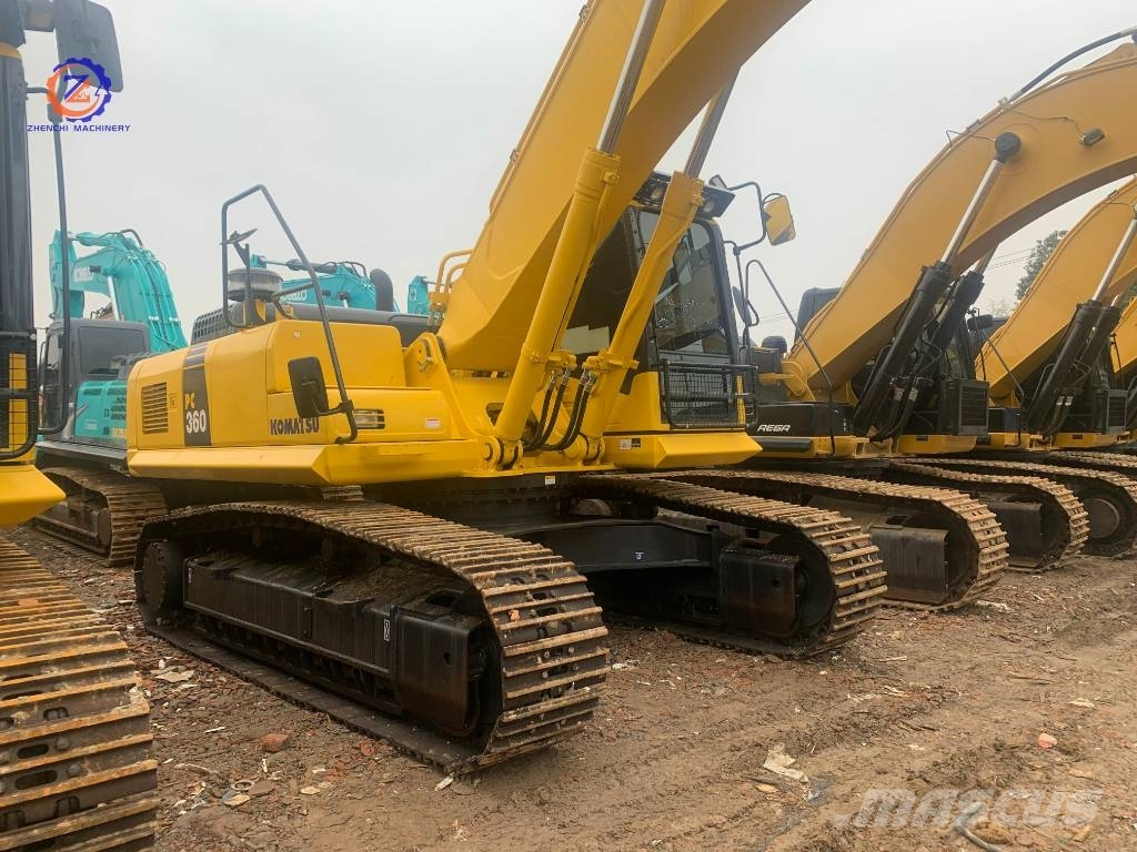 Komatsu PC 360 LC-7/36ton/Heavy machinery/Well condition حفارات زحافة