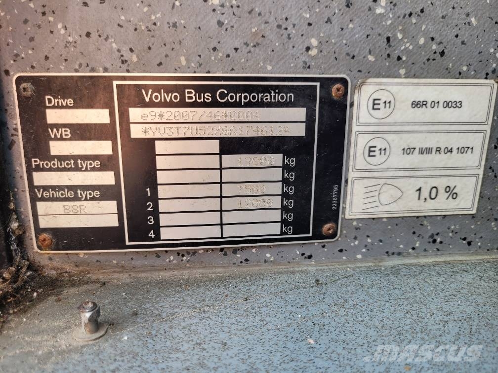Volvo B8R 9700H EURO6 Autocar