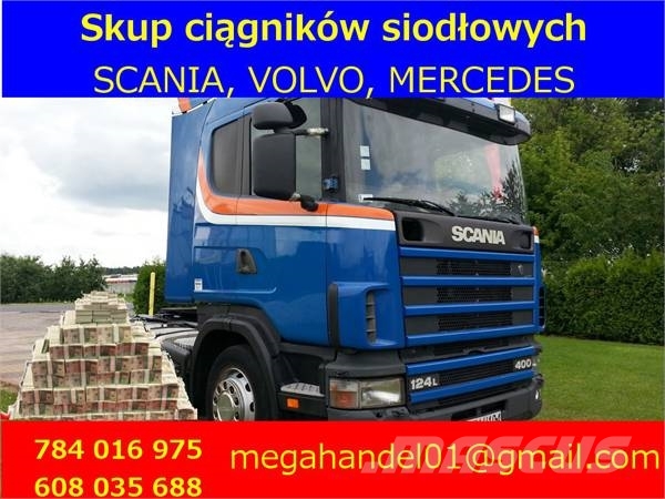 Scania 124L360 124L400 124L420 SKUP CIĄGNIKÓW SIODŁOWYCH Ťahače