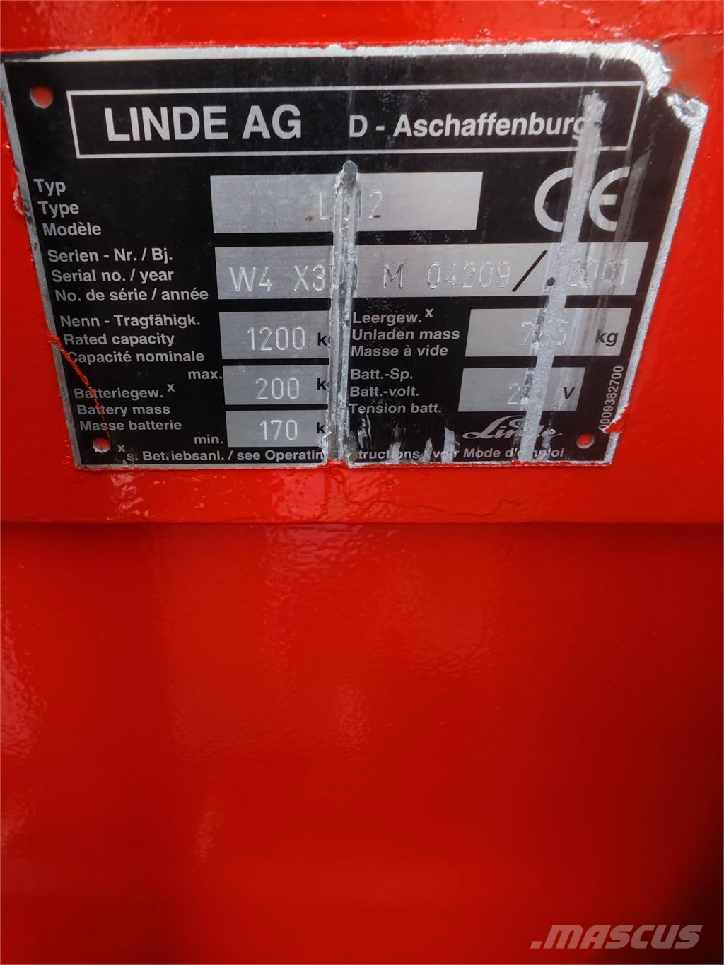 Linde L 12 Platvormiga virnastajad