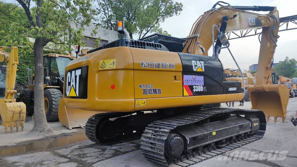 CAT 330D2L 3000 units excavators in stock Kāpurķēžu ekskavatori