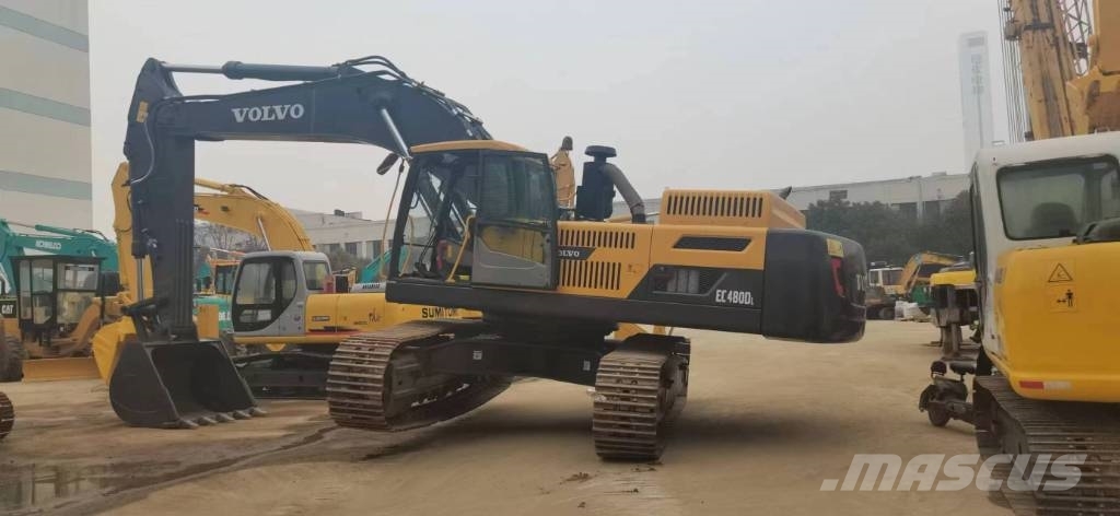 Volvo EC 480 D L Bageri guseničari
