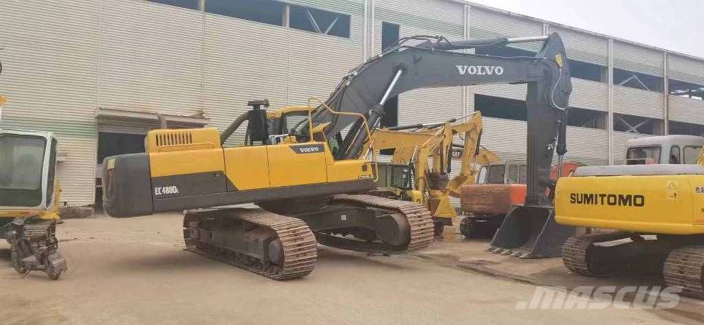 Volvo EC 480 D L Bageri guseničari