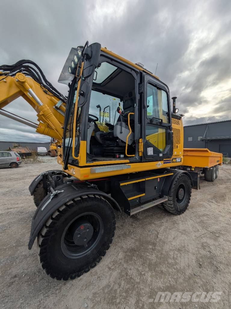 Komatsu PW 168-11E1 Ratasekskavaatorid