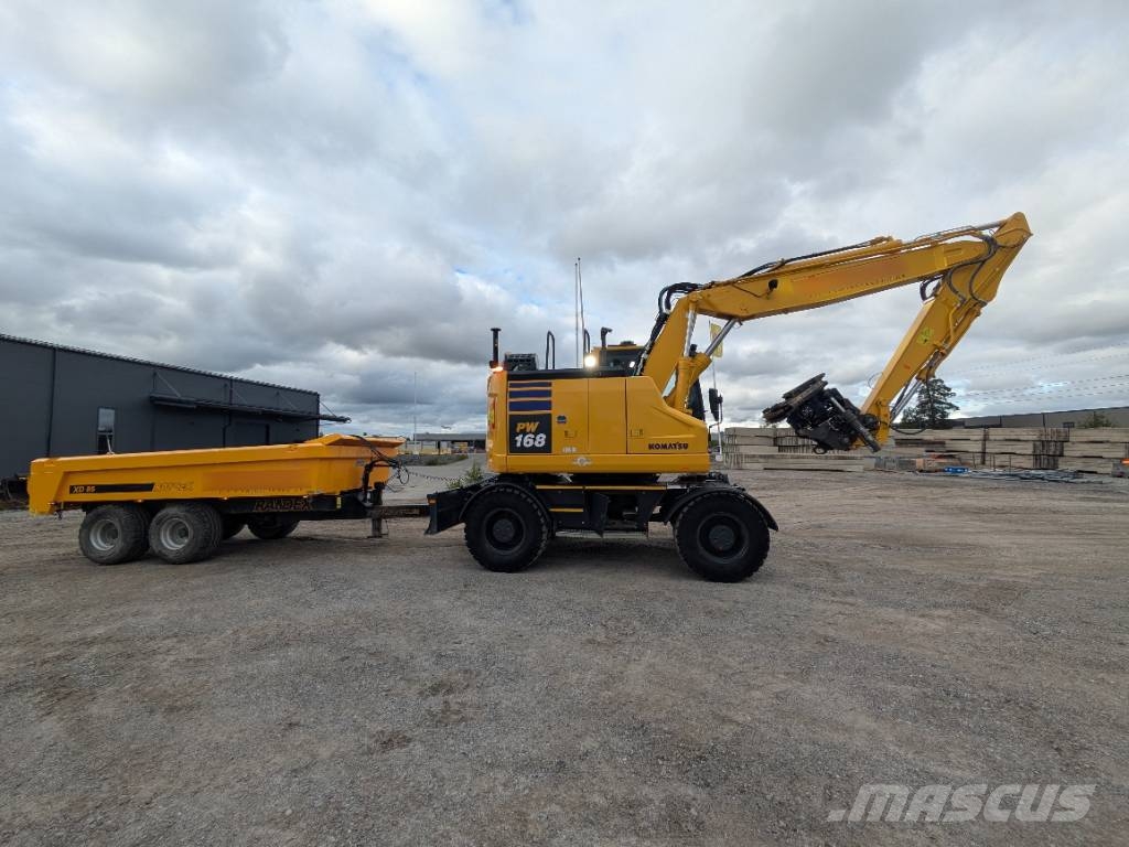 Komatsu PW 168-11E1 Ratasekskavaatorid