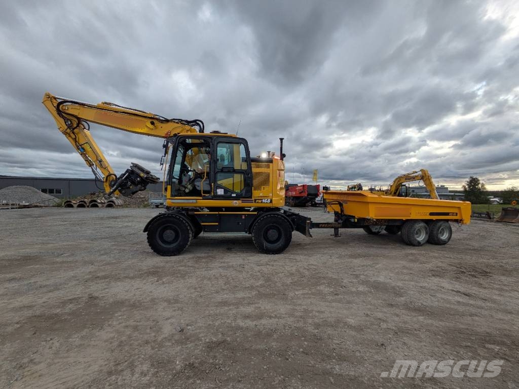 Komatsu PW 168-11E1 Ratasekskavaatorid
