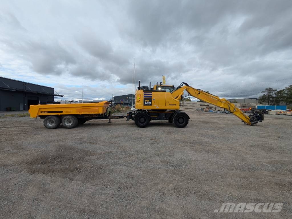 Komatsu PW 168-11E1 Ratasekskavaatorid