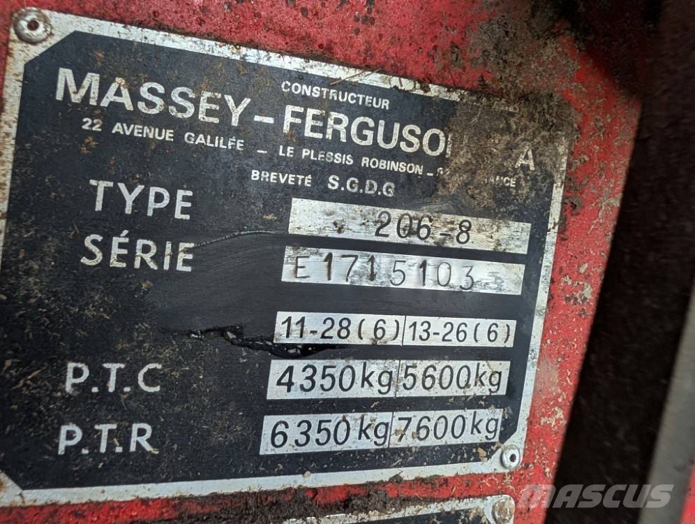 Massey Ferguson 206 Mähdrescher