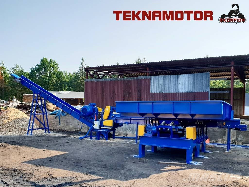 Teknamotor Skorpion 500 EB - wood chipper Trituradoras de madera