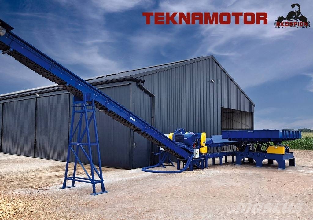 Teknamotor Skorpion 500 EB - wood chipper Trituradoras de madera