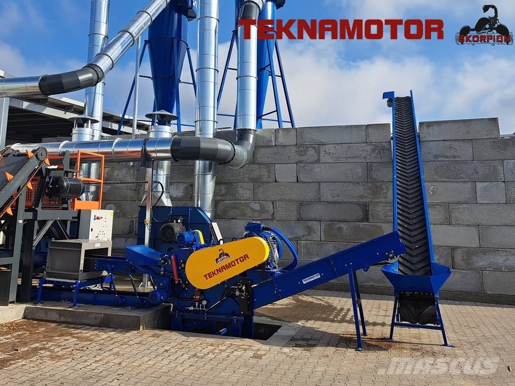 Teknamotor Skorpion 500 EB - wood chipper Trituradoras de madera