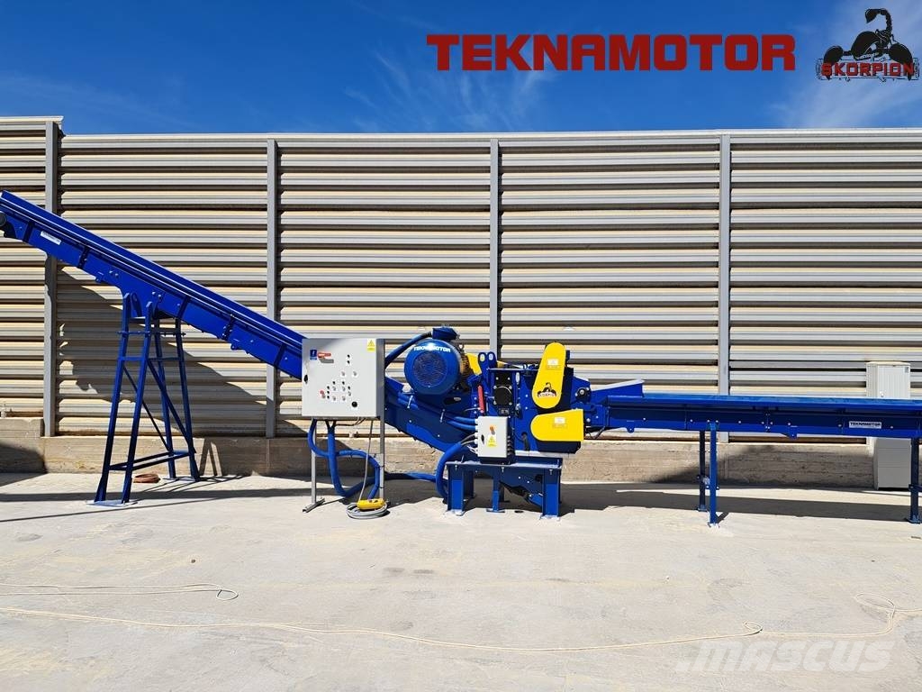 Teknamotor Skorpion 500 EB - wood chipper Trituradoras de madera