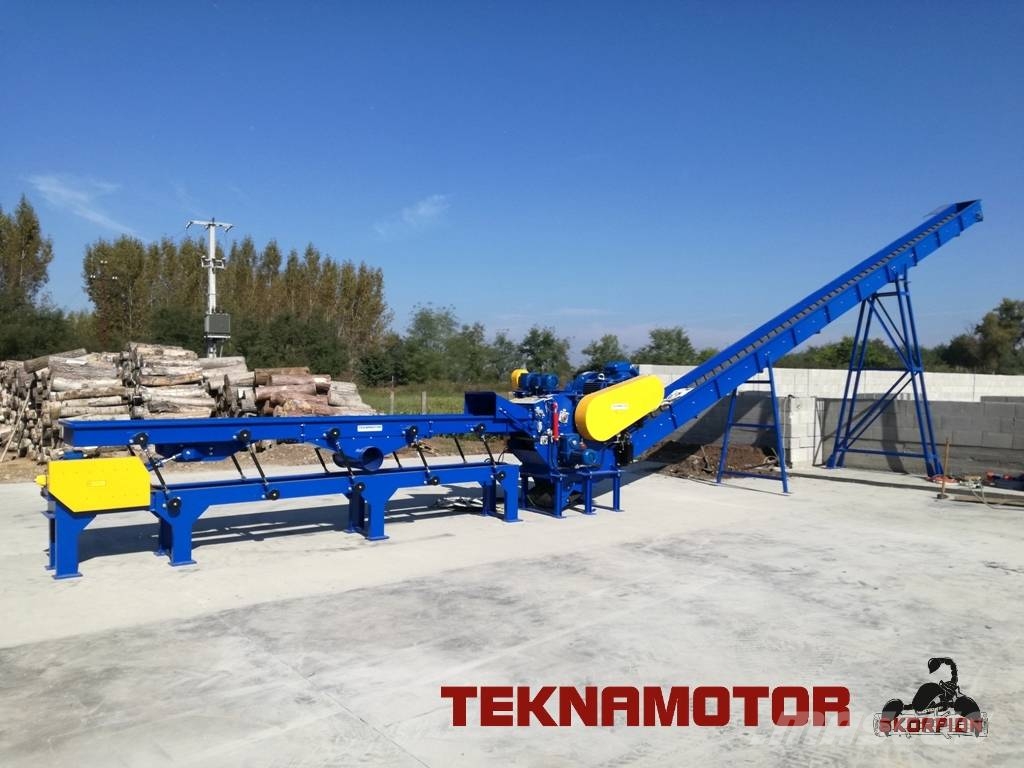 Teknamotor Skorpion 500 EB - wood chipper Trituradoras de madera