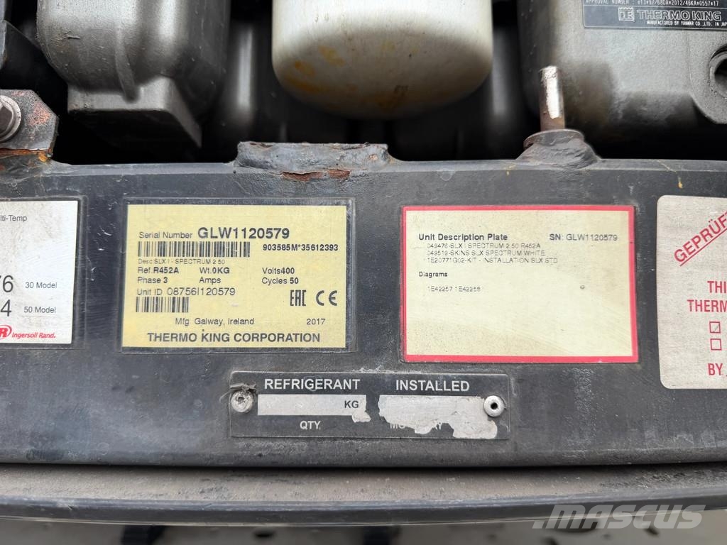 Krone N/A SD Thermo King SLXi Spectrum / BPW-Axle *NL-Tr Hladilne polprikolice