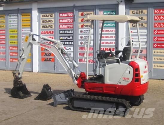 Takeuchi TB 216 * 2x Löffel * Minikaivukoneet < 7t