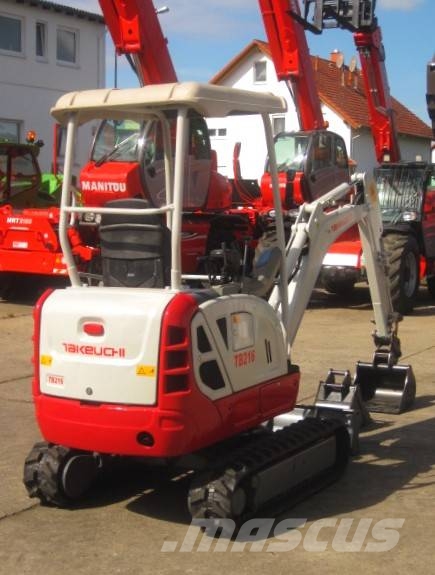 Takeuchi TB 216 * 2x Löffel * Minikaivukoneet < 7t