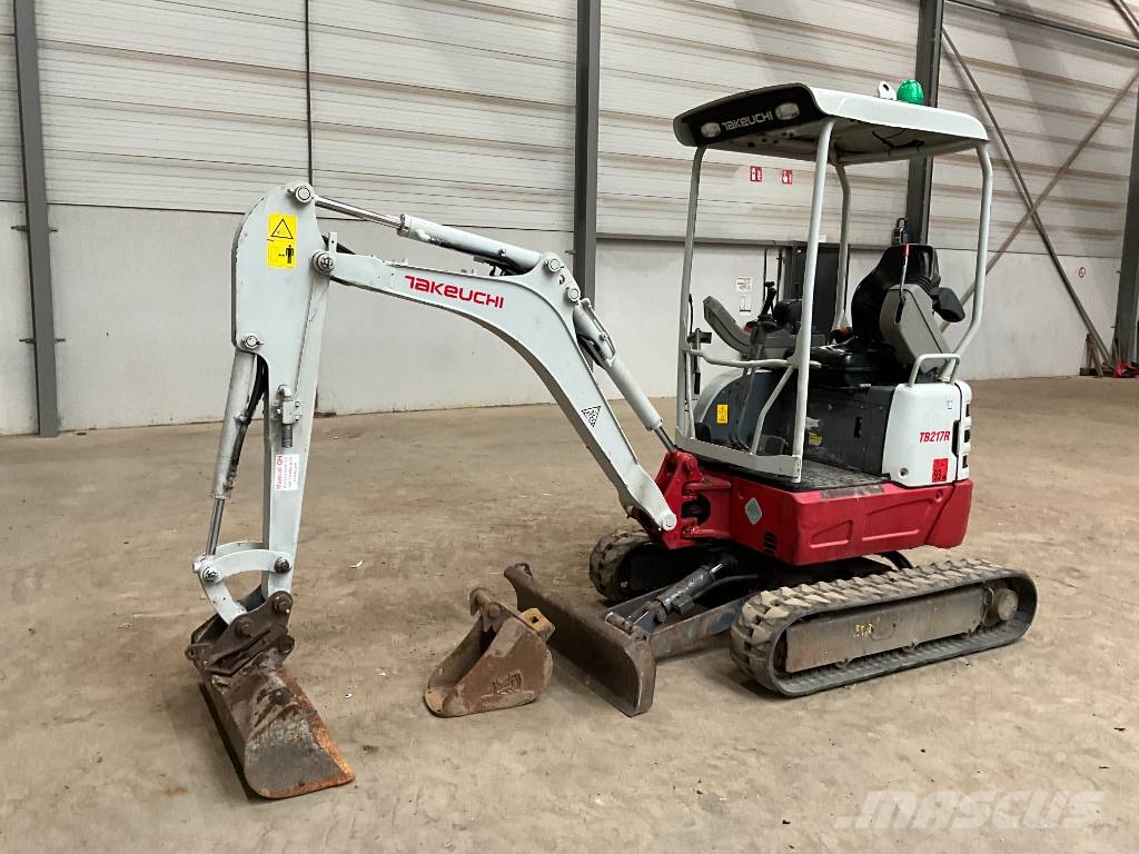 Takeuchi TB 217 R Mini ekskavatori < 7 t