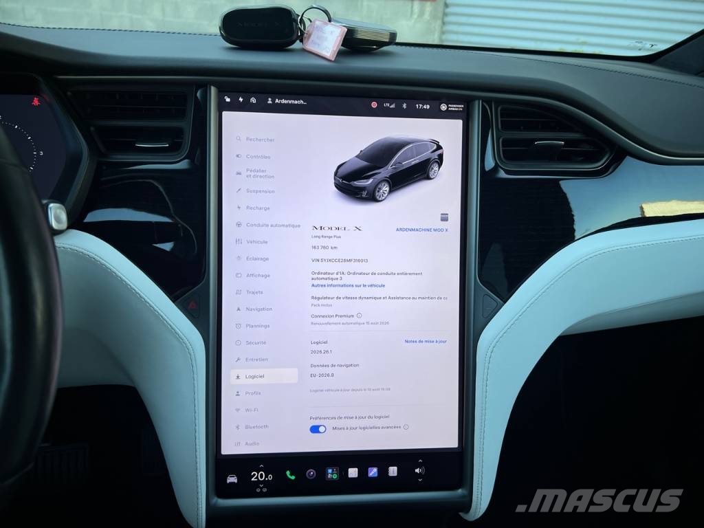 Tesla Model X Grande Autonomie Plus Garantie Autopilot Henkilöautot