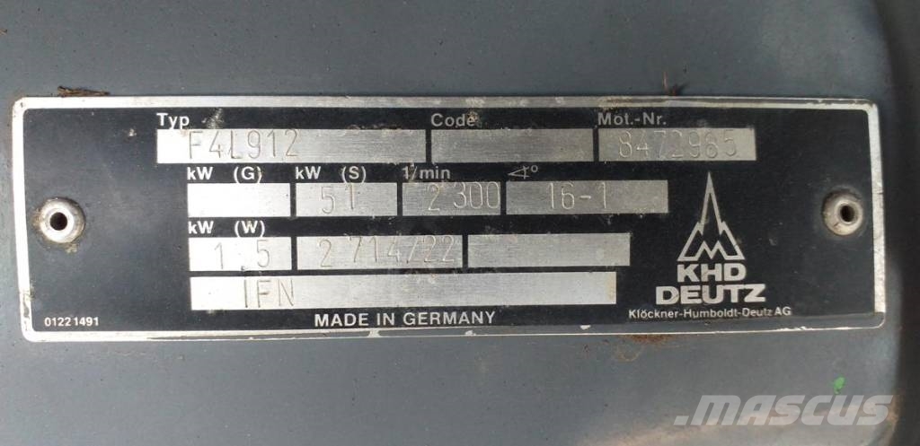 ABG Puma 169 AV Kombi tromle