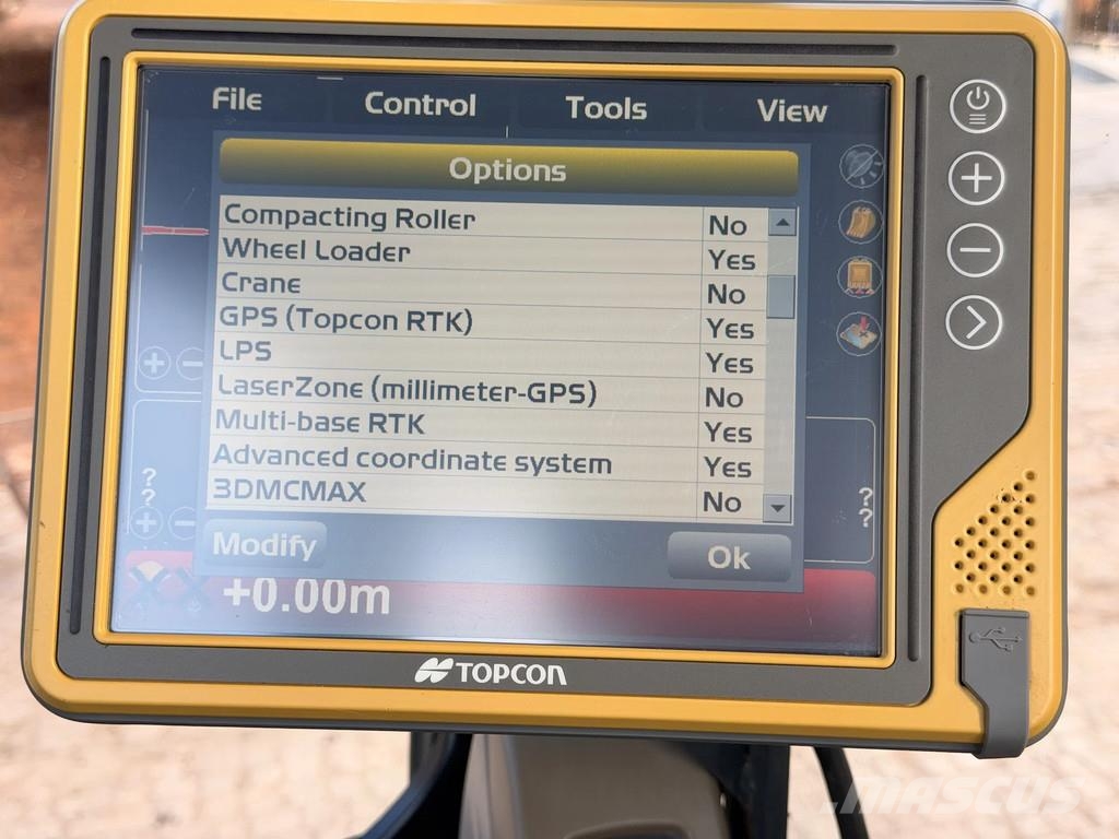Topcon GPS guiding system / complete set for excavator / Betoonkivi tootmise masinad