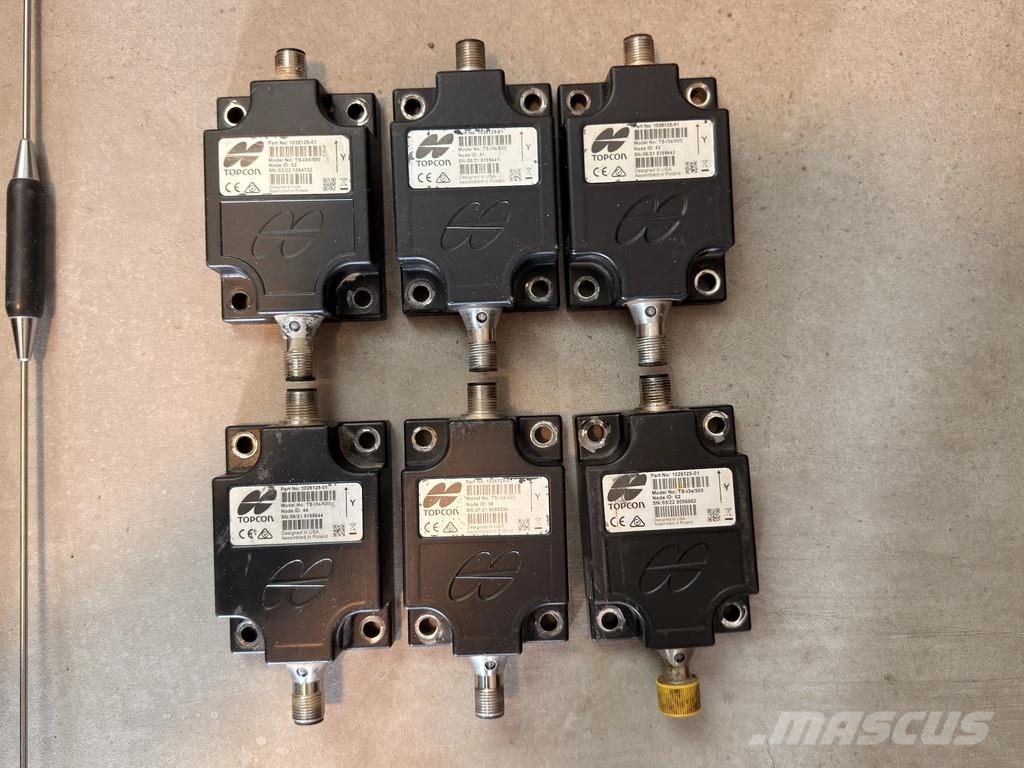 Topcon GPS guiding system / complete set for excavator / Betoonkivi tootmise masinad