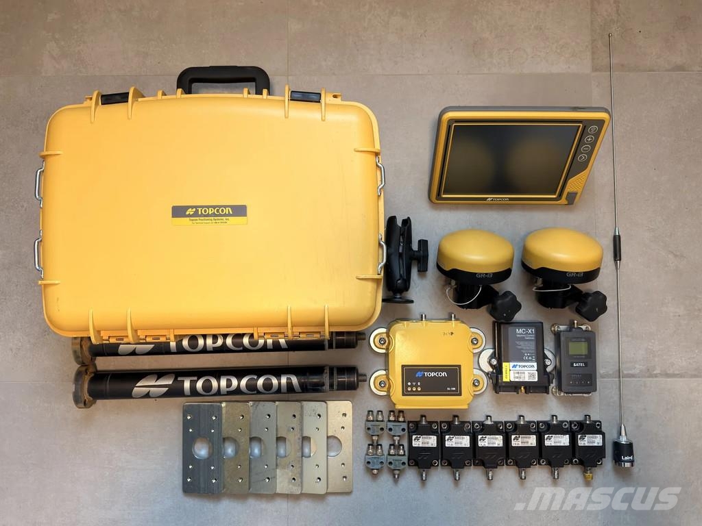 Topcon GPS guiding system / complete set for excavator / Betoonkivi tootmise masinad