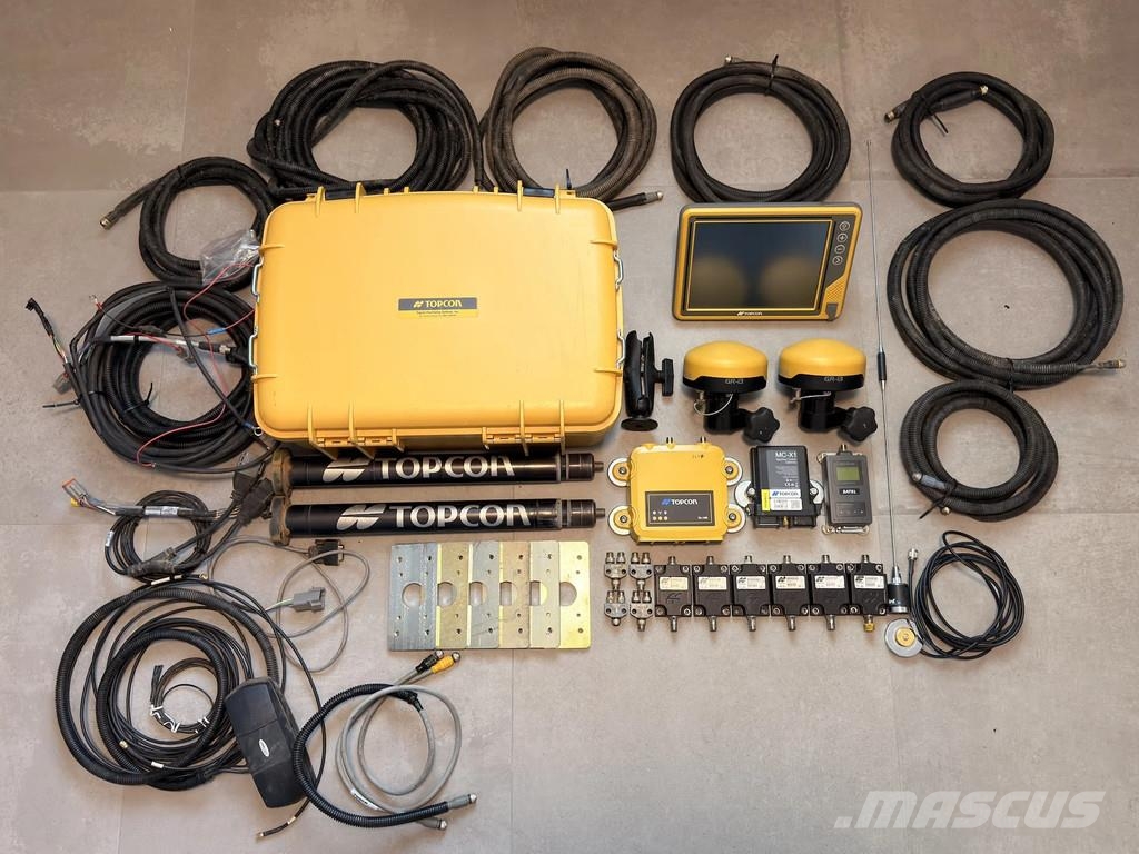 Topcon GPS guiding system / complete set for excavator / Betoonkivi tootmise masinad